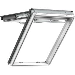 VELUX Dachfenster GPL 2170 Klapp-Schwingfenster Holz weiß lackiert THERMO KUPFER Fenster 3-fach Standard-Verglasung
