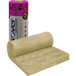 ISOVER Ultimate Klemmfilz ZKF-031 Brandschutz-Zwischensparren-Klemmfilz vlieskaschiert