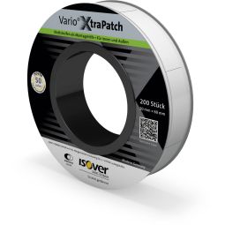Isover Vario xtraPatch Klettstreifen Selbstklebende Klettstreifen für die Fixierung von Vario® XtraSafe für innen und außen (200 St/Rolle)