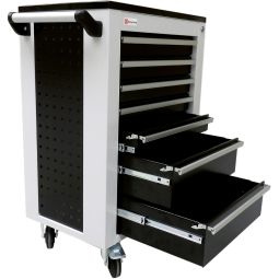 Wellker Werkzeugwagen Modell S Schubladen 100% Auszug, verschiedene Ausführungen