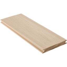 NATURinFORM WPC-Terrassendiele 21x140 mm Piazza Mondo elfenbein massiv Widerstandsfähige WPC-Terrassendiele mit 360°-Ummantelung, UV- und fleckenbeständig, rutschhemmend und pflegeleicht