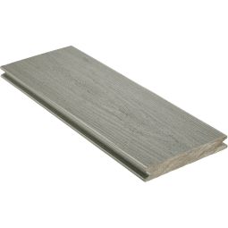 NATURinFORM WPC-Terrassendiele 21x140 mm Piazza Mondo graphitgrau massiv Widerstandsfähige WPC-Terrassendiele mit 360°-Ummantelung, UV- und fleckenbeständig, rutschhemmend und pflegeleicht