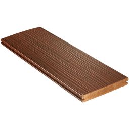 NATURinFORM WPC-Terrassendiele DIE EXKLUSIVE kastanienbraun massiv matte, einseitig geprägte Oberfläche, jede Diele ein Unikat