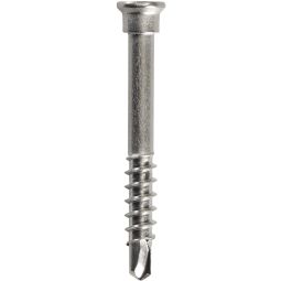 NATURinFORM Profilbohrschraube 5,5x46 mm V4A Inox für Aluminium Zur sicheren Befestigung von WPC-Terrassendielen DIE BELIEBTE massiv auf Aluminium-Unterkonstruktionen