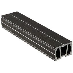 NATURinFORM Basisprofil WPC 2.0 anthrazit Abmessung 60x40 mm, Länge 4 m