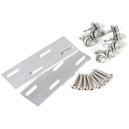 NATURinFORM Alu-Systemprofilverbinder Aluminium‑Verbinder für Terrassen‑Unterkonstruktionen