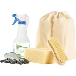 NATURinFORM Reinigungs-u. Pflegeset für WPC Terrassendielen Komplettset zur schonenden Reinigung von WPC-Terrassendielen