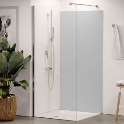 Winwall Duschrückwand Aluverbund Basics papyrusweiß einzeln oder als Set, verschiedene Größen wählbar