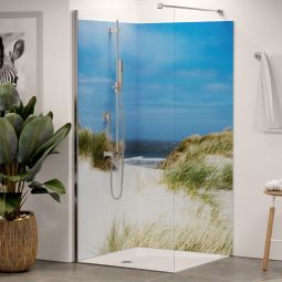 Winwall Duschrückwand Aluverbund Nordsee einzeln oder als Set, verschiedene Größen wählbar