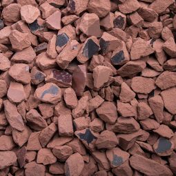 Ziersplitt Ziegelsplitt Körnung 8-16mm