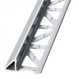 BLANKE Fliesenschiene Dreiecksprofil Aluminium silberfarben 5