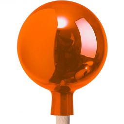 Windhager Rosenkugel mundgeblasen verspiegelt orange 3