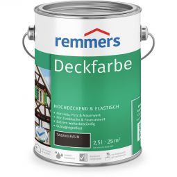 Remmers Deckfarbe tabakbraun 3