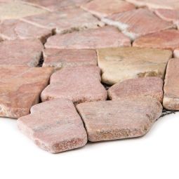 Wellker Natursteinmosaik Recife Rosso Verona 3