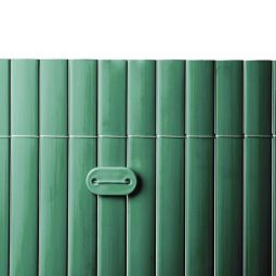 Sichtschutzmatte PVC Befestigungskit Grün 3