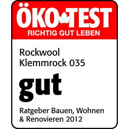 Rockwool Steinwolle Klemmrock 035 (Stärke: 160 mm, Wärmeleitfähigkeit:  0,035 W/(mK))