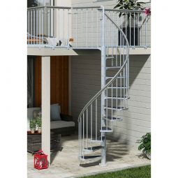 DOLLE Außentreppe Gardenspin mit Trimax-Stufen 4