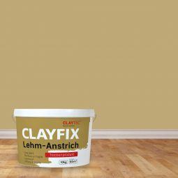 ClayTec Lehm-Anstrich CLAYFIX Schilf-Gelb 3