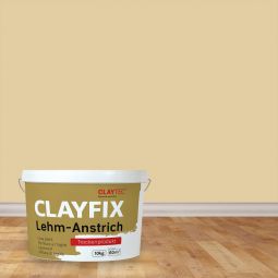 ClayTec Lehm-Anstrich CLAYFIX Schilf-Gelb 4