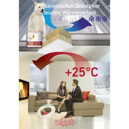 Wippro Dachbodentreppe Klimatec 160, U-Wert 9