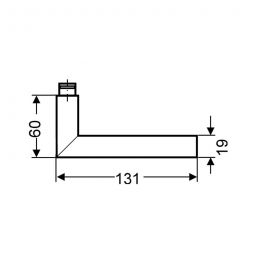 Karcher Türgriff-Garnitur Rhodos EPL28Q Edelstahl 3