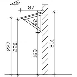 Skan Holz Vordach Poel Dach 3