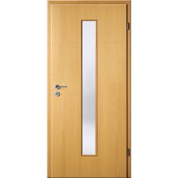 Kilsgaard Zimmertür mit Lichtausschnitt/Glas schmal 5