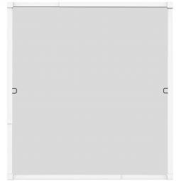 Windhager Insektenschutz Rahmenfenster Click & Protect 130x140 cm Weiß Säge frei montierbar, stufenlos einstellbar, mit Dichtungsbürste