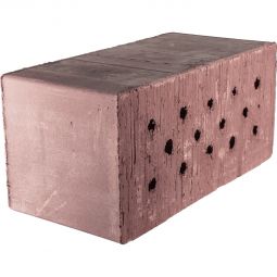 ClayTecLehmstein schwer 2DF 2000 tragend Gelochter Lehmstein für tragendes witterungsgeschütztes Außen- und Innenmauerwerk, Format: 24,0x11,5x11,3 cm