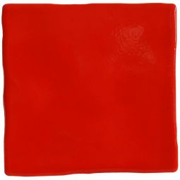 Wellker Wandfliese Soft Rot glasiert glänzend Rundkante 16,2x16,2 cm Stärke 0,7 mm auch als Muster erhältlich