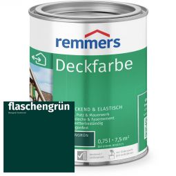 Remmers Deckfarbe flaschengrün Starker Wetterschutz, hohe Deckkraft, auf Wasserbasis