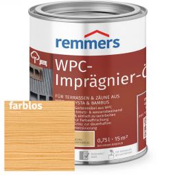 Remmers WPC-Imprägnier-Öl farblos Hochwertiges Terrassenöl auf Lösemittelbasis - für edle Oberflächen aus WPC, Resysta & Bambus