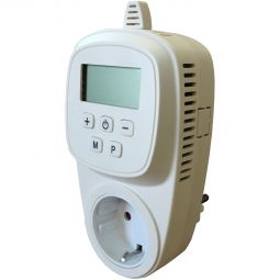 Jollytherm Programmierbares Steckdosenthermostat/Raumthermostat für Infrarotheizungen Zur Steuerung von elektrischen Heizungen und Infrarotheizungen, Temperaturbereich +5° - +35°, einfache Bedienbarkeit