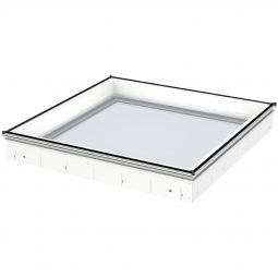 VELUX Flachdachfenster Basis-Element CFU 0025Q 3-fach festverglast für Konvex- und Flach-Glas