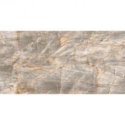 Wellker Fliesen Feinsteinzeug Aibonito beige glasiert poliert rektifiziert 60x120 cm, Stärke 9 mm