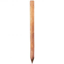 T&J Zaunpfahl Zaunpfähle Ø 8 cm aus kesseldruckimprägniertem Holz, gespitzt und gefräst – erhältlich in 125, 150 und 175 cm Länge