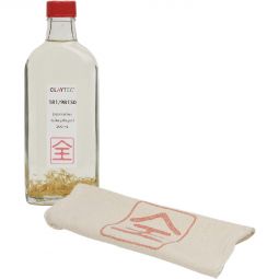 ClayTec Kellenpflegeset 200 ml Pflegeöl & Baumwolltuch zum Schutz der Kellen vor Versprödung und Korrosion.