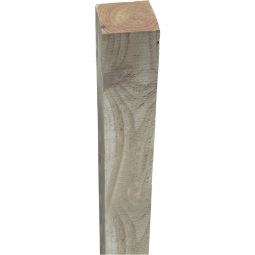 T&J Pfosten für FÜNEN Pfosten für FÜNEN, 9x9x210 cm, sägerau, kesseldruckimprägniert – robust und wetterfest für langlebige Zaunmontage
