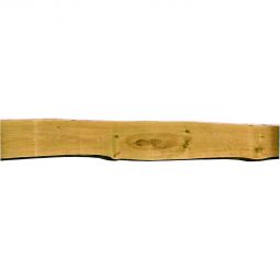 T&J Bonanza Zaunbrett HOSS Kiefer/Fichte sägerau 250 cm 24 mm stark, zwischen 15 und 30 cm breit, kesseldruckimprägniert grün, für Pferdekoppel oder Naturzaun