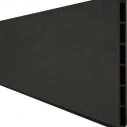 GroJa Solid Grande Steckzaun Sichtschutzzaun Anthrazitgrau Einzelprofil Sichtschutz Steckzaun Lamellenzaun Beidseitig gleiche Optik, unbegrenzte Kombinationsmöglichkeiten, 180x25,3x1,9 cm