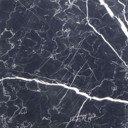 Wellker Granitfliesen Marmor elf schwarz gesägt poliert 30,5x30,5 cm, Stärke 10 mm