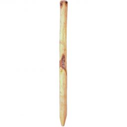 T&J ROLLO Zaunpfahl aus Edelkastanie Zaunpfähle aus weiß geschälter Edelkastanie, Ø ca. 8–10 cm, in Höhen von 100 bis 250 cm – ideal für ROLLO- und MARRE-Staketenzäune