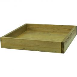 T&J LABO-3D Ablage Futterstelle LABO-3D Ablage Futterstelle aus Holz, 36x36x6 cm – ideale Ergänzung für Futterangebote im Garten, funktional und dekorativ zugleich