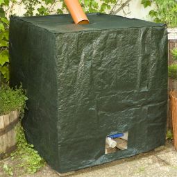 NOOR IBC Container Cover Abdeckung PE 120 g/m², für Tanks 116x100x120cm
