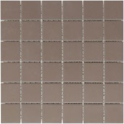 Keramikmosaik Feinsteinzeug Dunkelgrau matt R11 30,6x30,6 cm Antislip Mosaikfliesen auch als Muster erhältlich