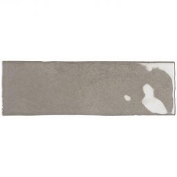 Wellker Wandfliese Nolita Gris glasiert glänzend Rundkante 6,5x20 cm Stärke 9 mm auch als Muster erhältlich