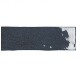 Wellker Wandfliese Nolita Blau glasiert glänzend Rundkante 6,5x20 cm Stärke 9 mm auch als Muster erhältlich