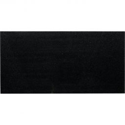 Wellker Granitfliesen Absolut schwarz gesägt poliert 30,5x61 cm, Stärke 10 mm