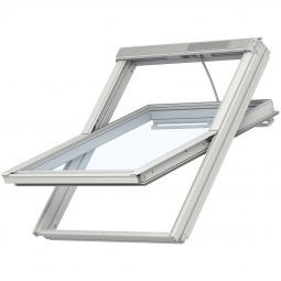 VELUX INTEGRA Dachfenster GGL 2062D21 Elektrofenster Holz weiß lack THERMO Schallschutz 2-fach Verglasung, Regensensor