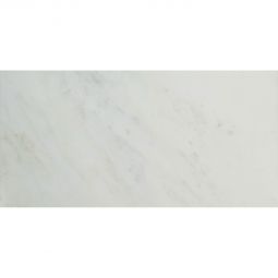 Wellker Granitfliesen Oriental weiß Marmor gesägt poliert gefast 30,5x61 cm, Stärke 10 mm